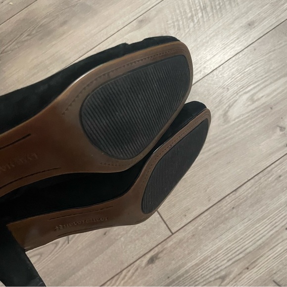 Naturalizer Black Suede Heels Size 6M - Picture 11 of 11